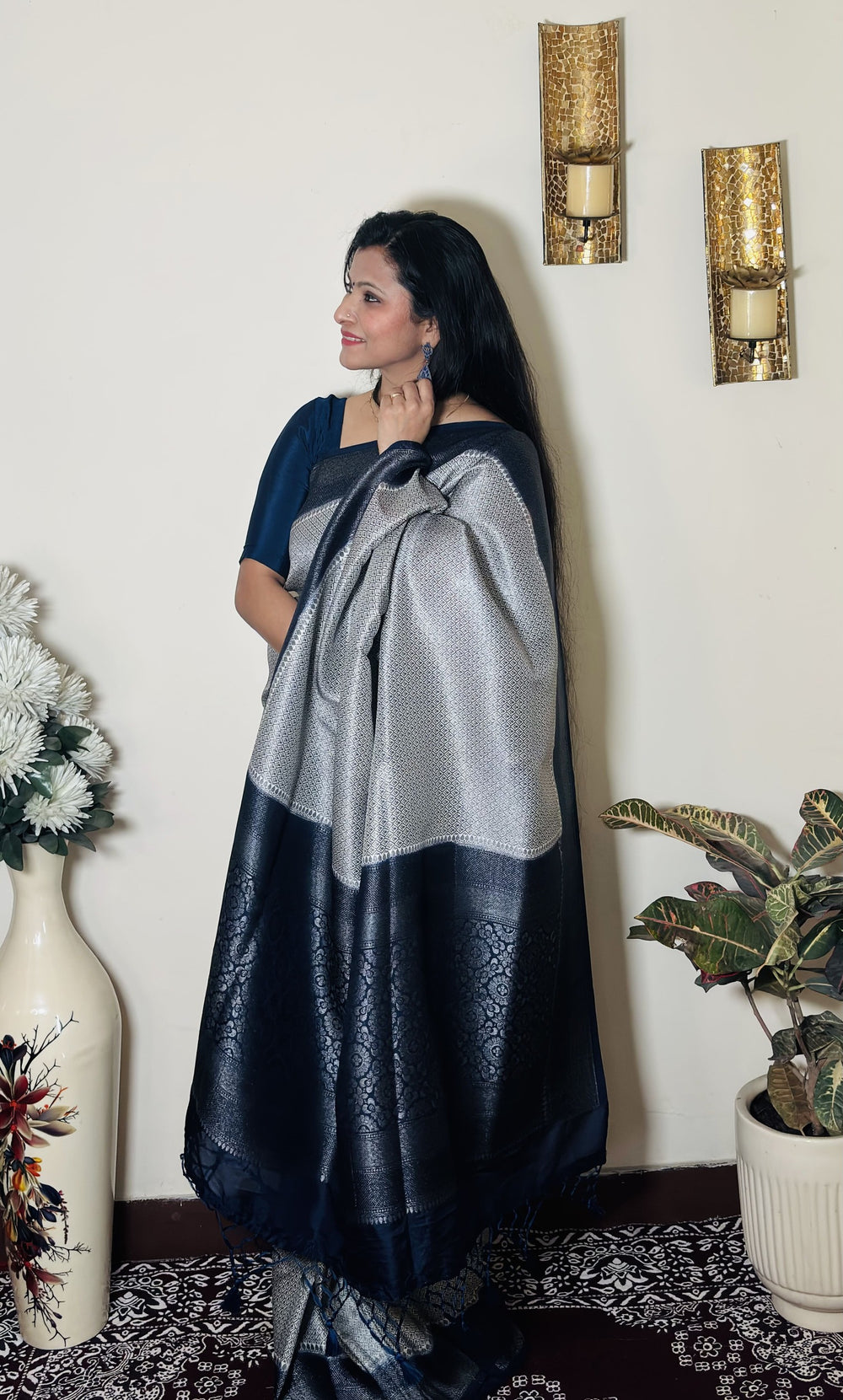 Antique Banarasi Zari