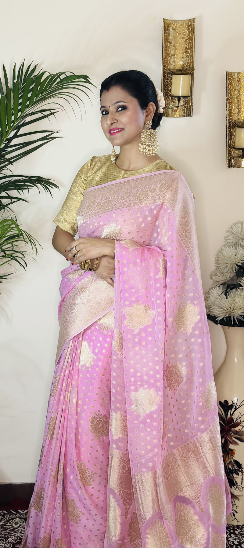 Gorgette Zari Banarasi