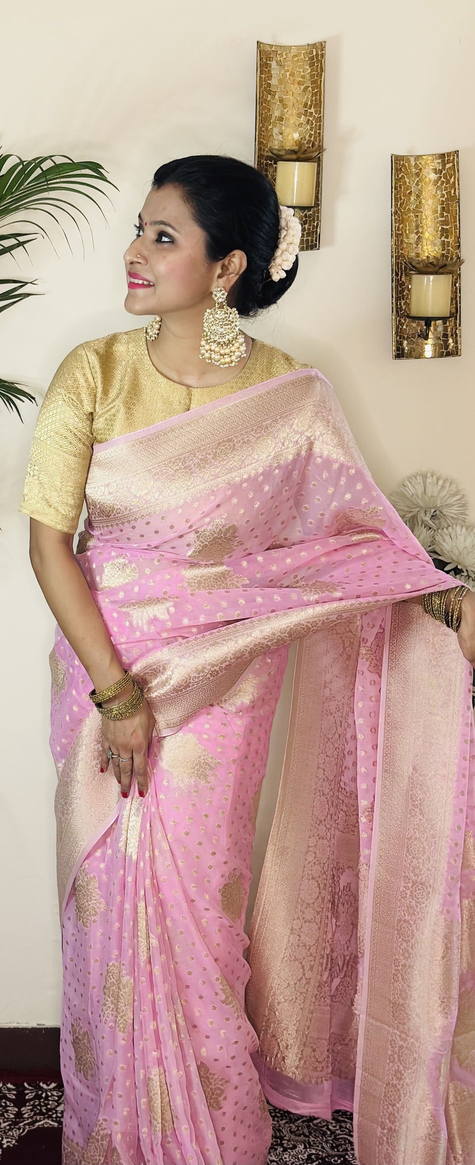 Gorgette Zari Banarasi