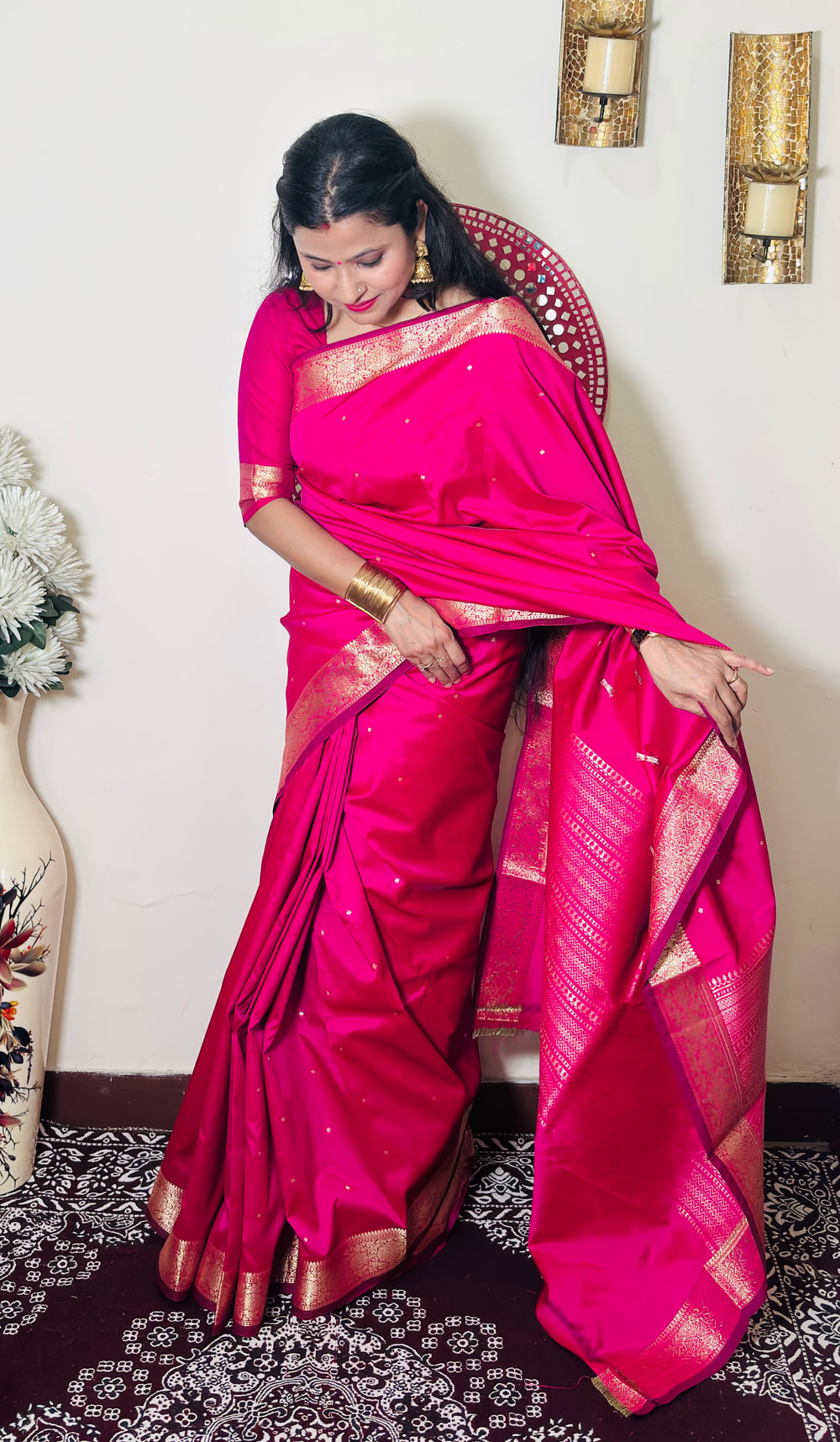 Cotton Silk Banarasi Saree