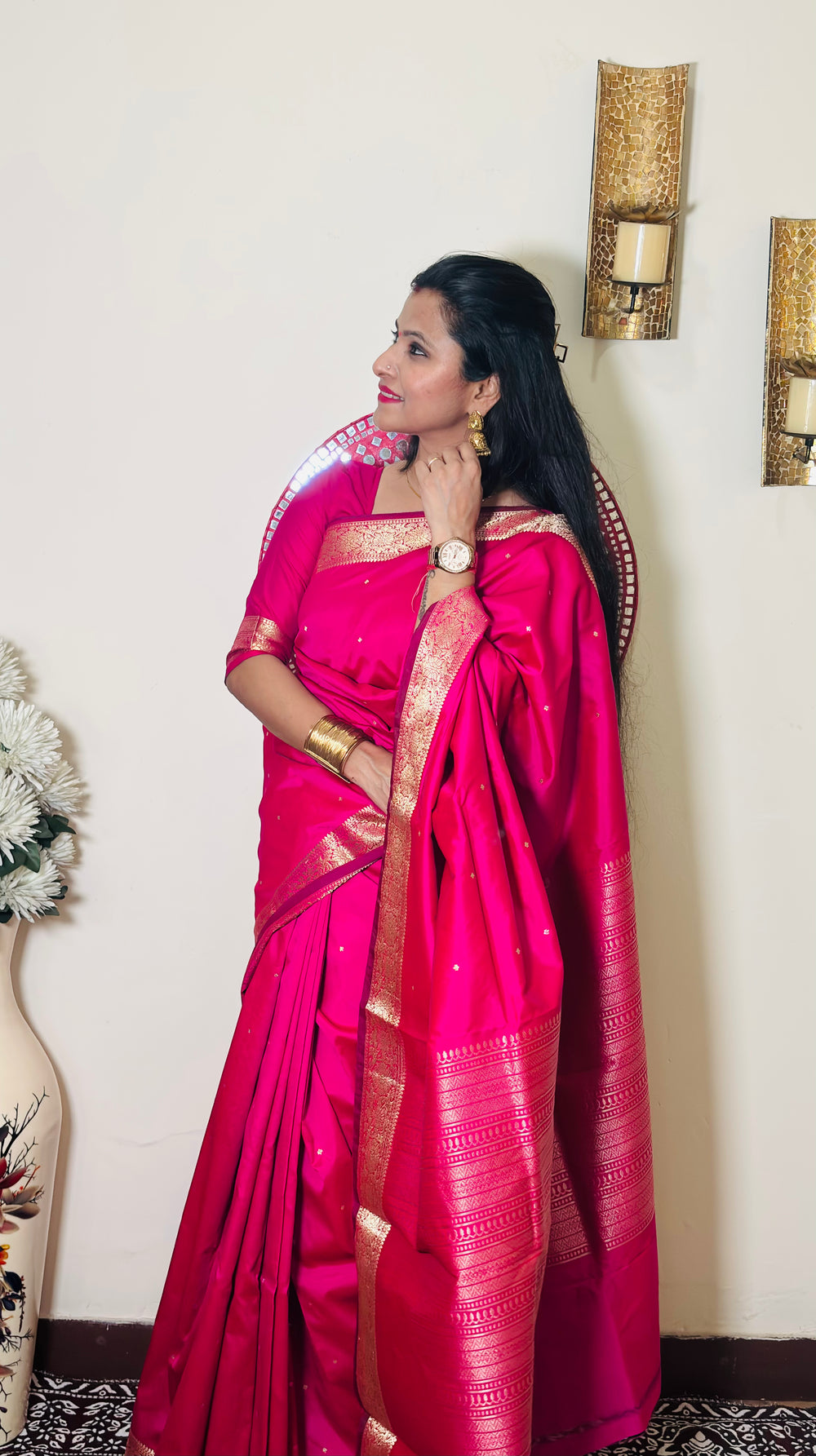 Cotton Silk Banarasi Saree