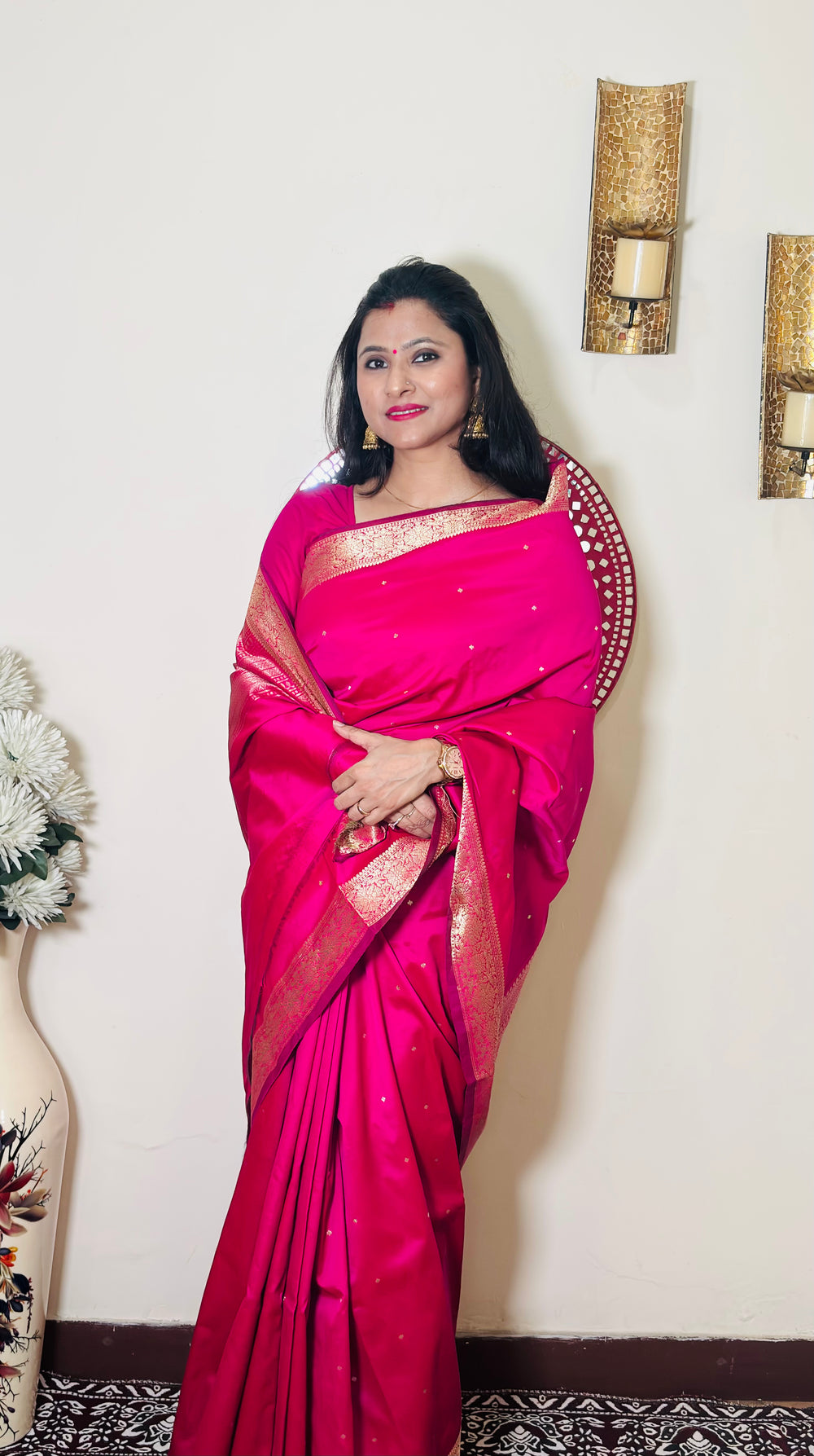 Cotton Silk Banarasi Saree