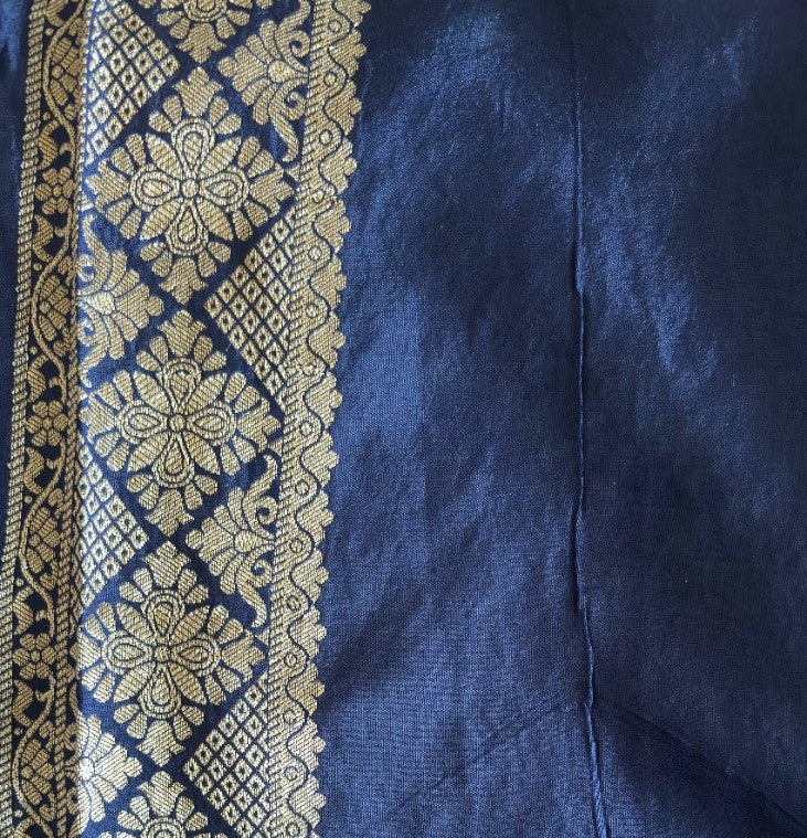 Satin Bandhej Banarasi