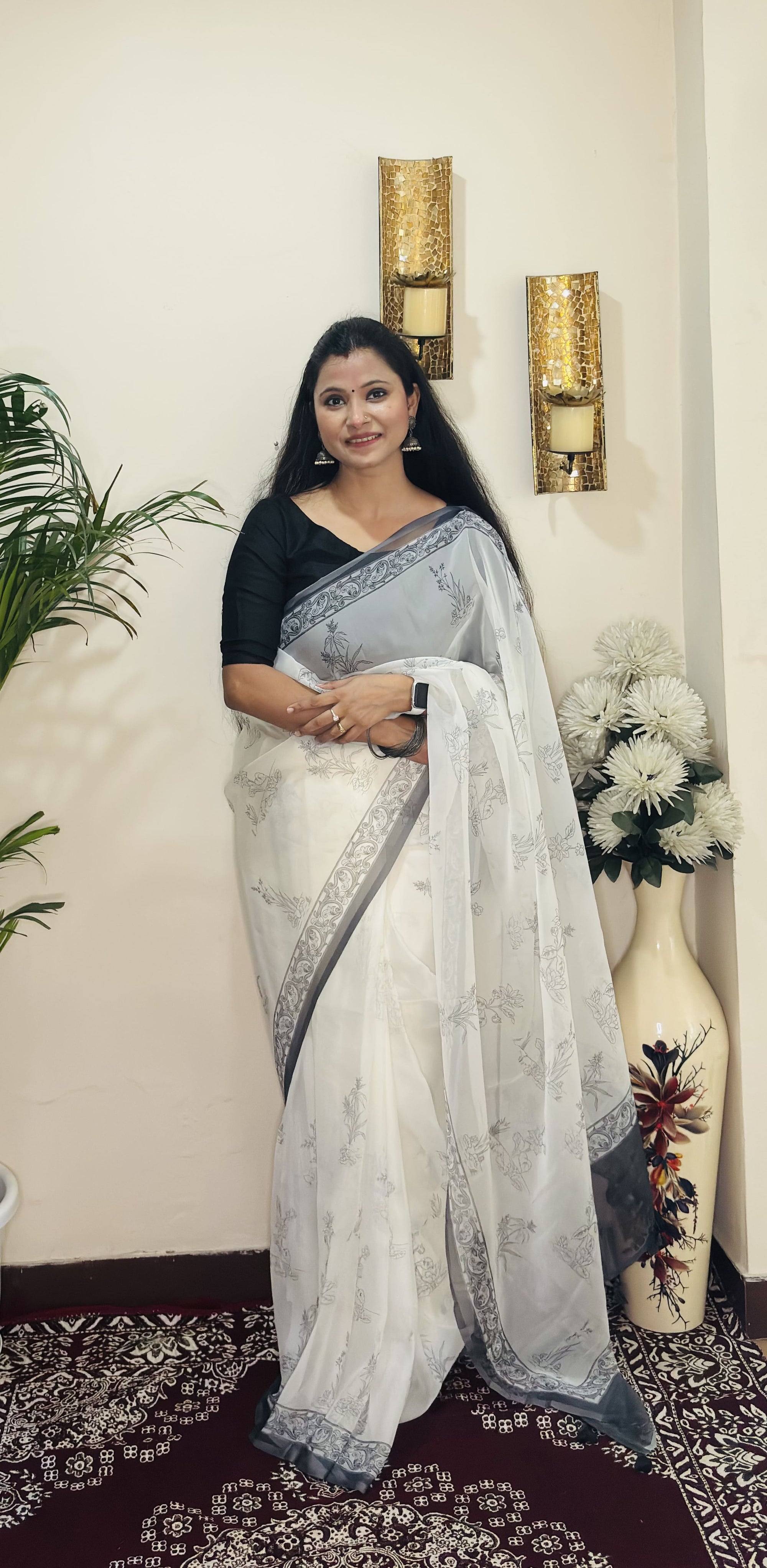 Premium Organza Saree