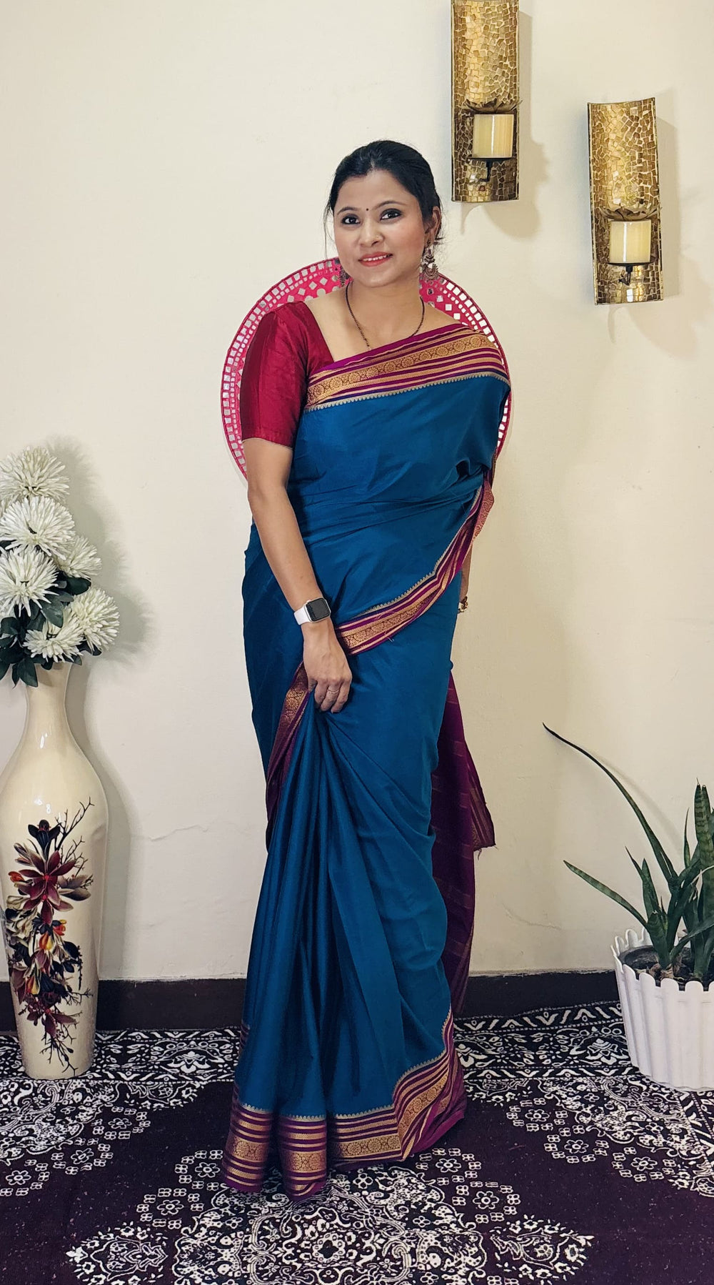 Viscose Crepe Saree