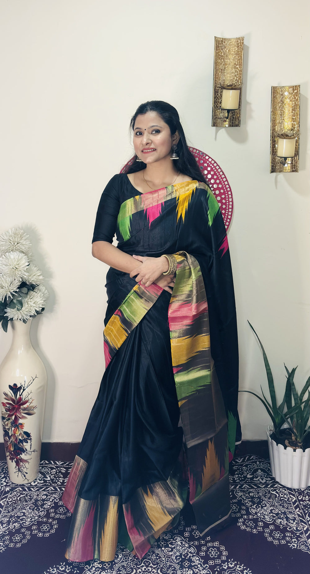 Semi Raw Silk