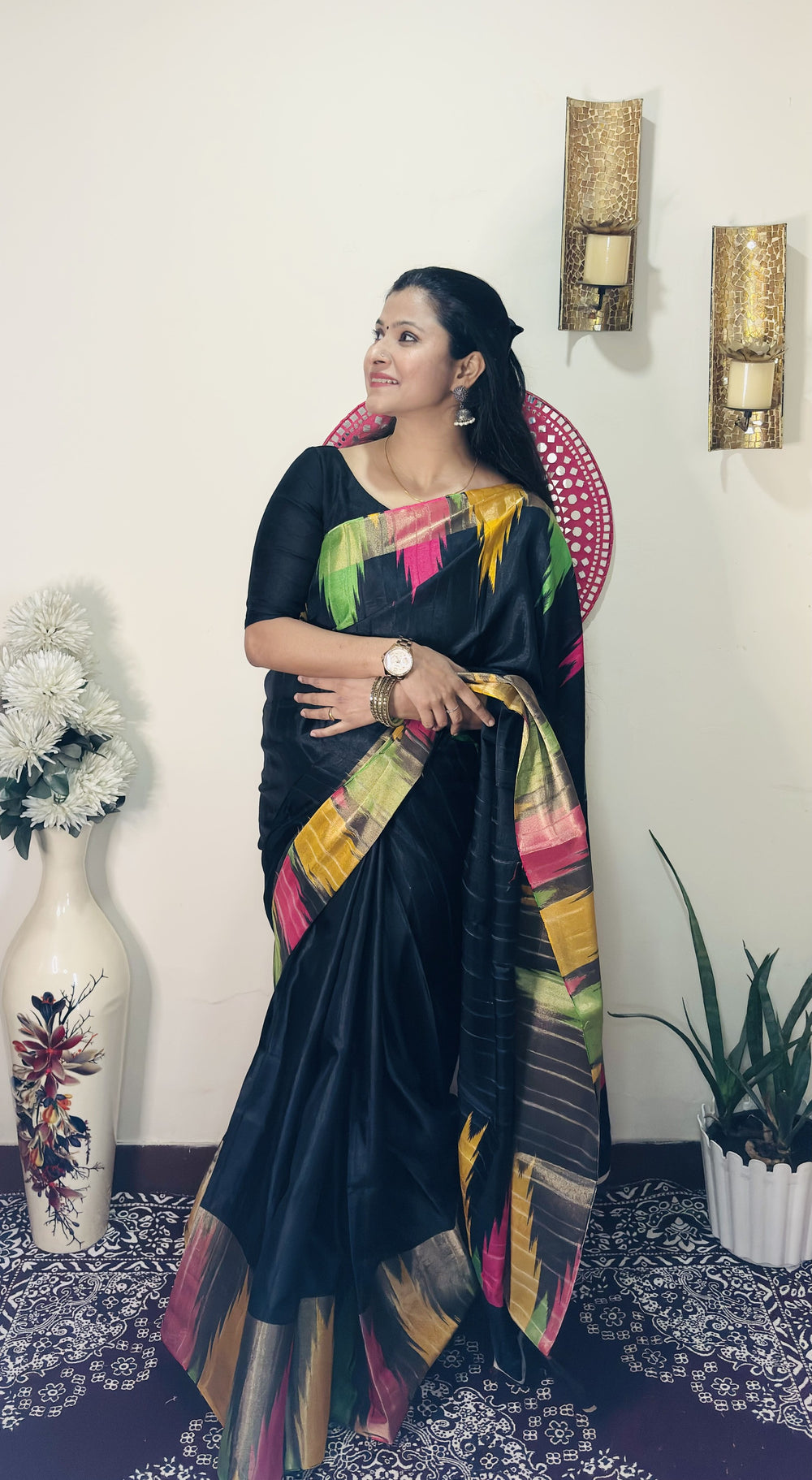 Semi Raw Silk