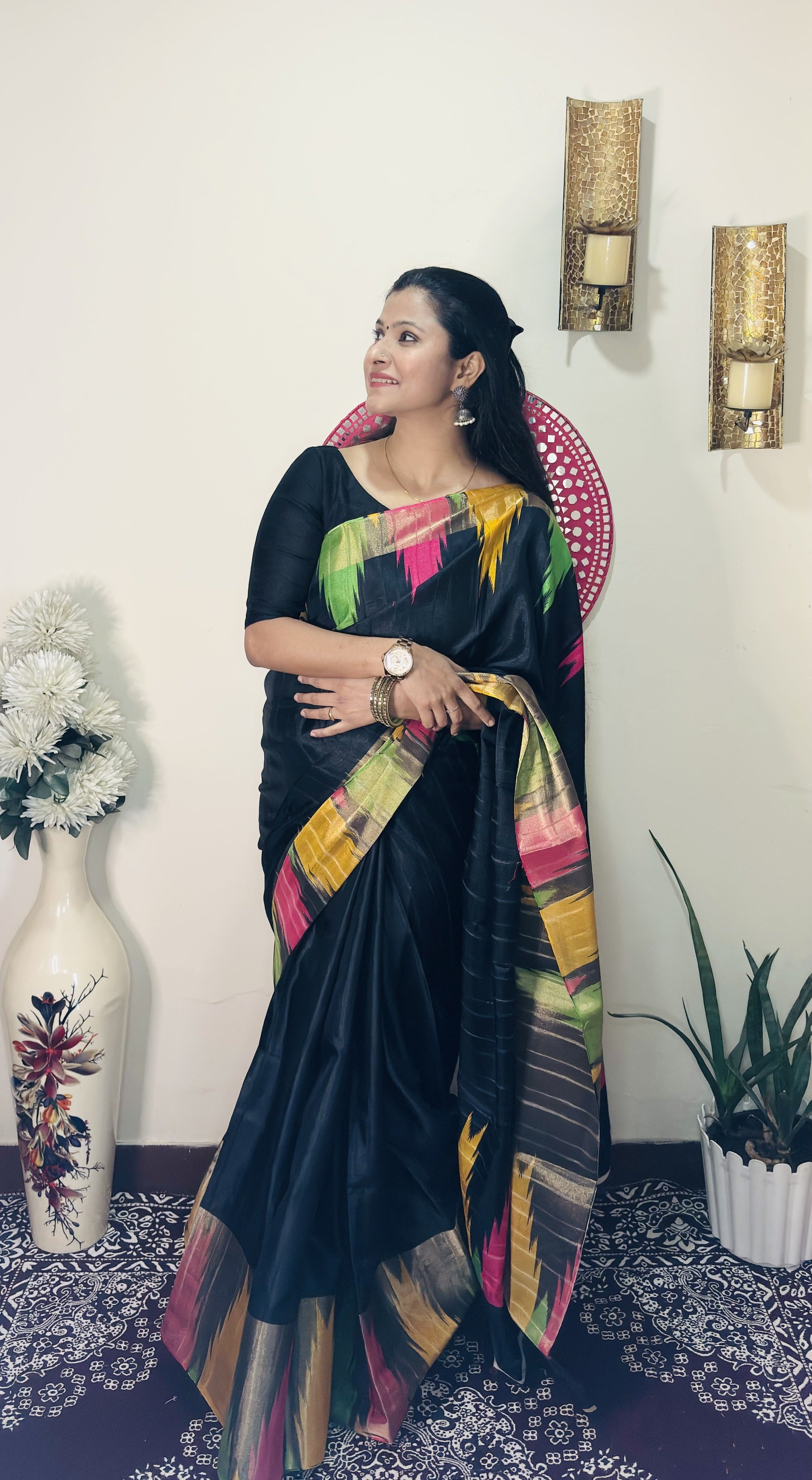 Semi Raw Silk