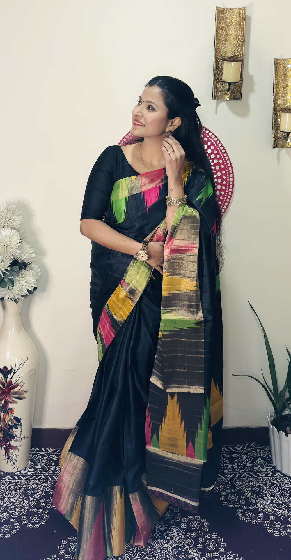 Semi Raw Silk